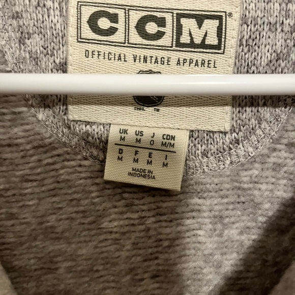 NWT STL Blues CCM Quarter Zip - Picture 3 of 4